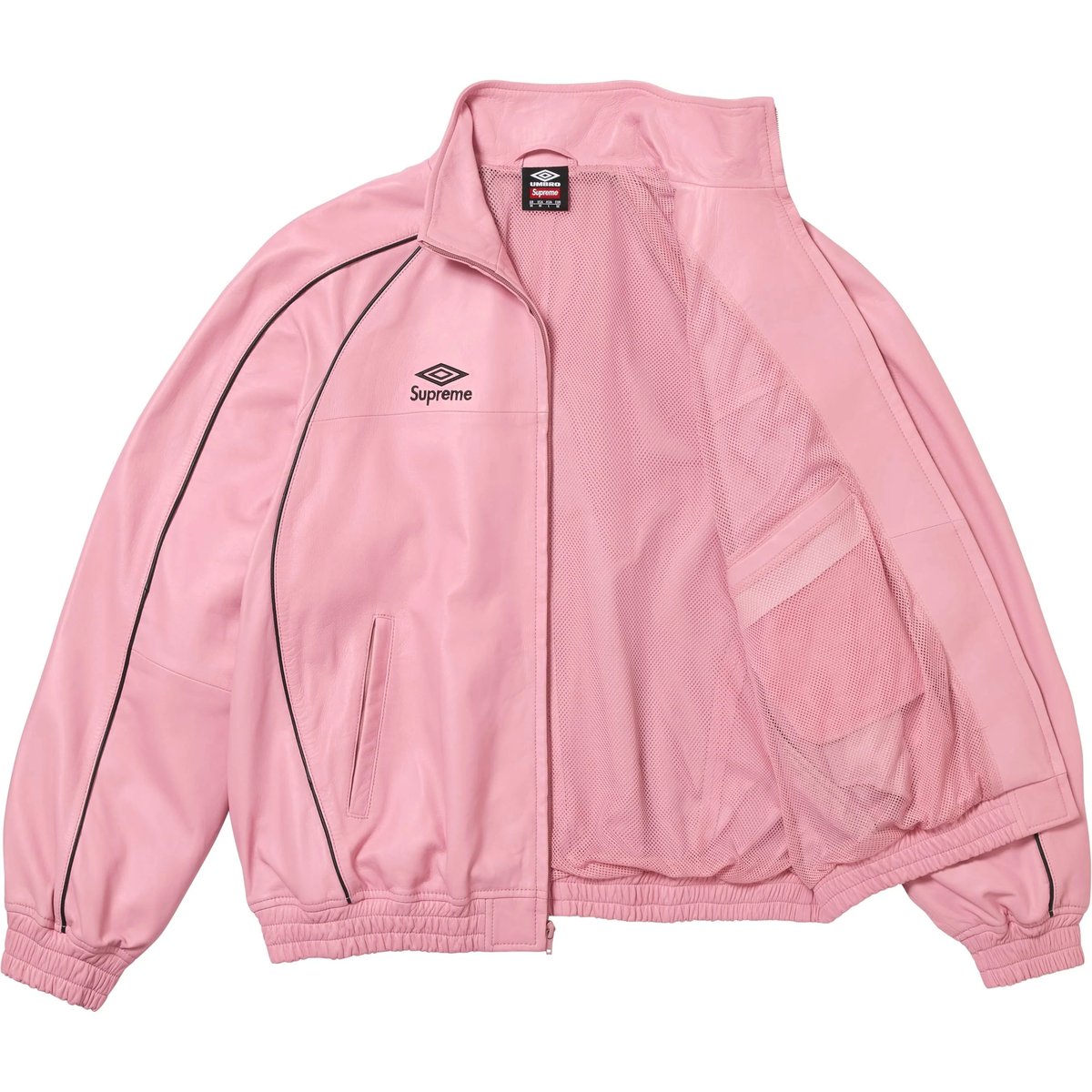 Umbro Leather Track Jacket