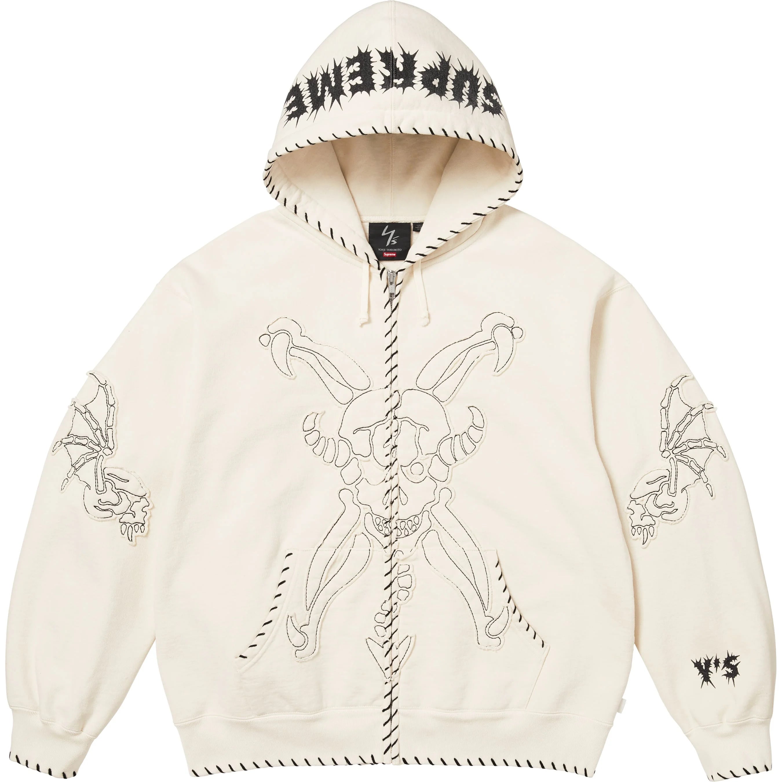 Y’s Zip Up Hooded Sweatshirt