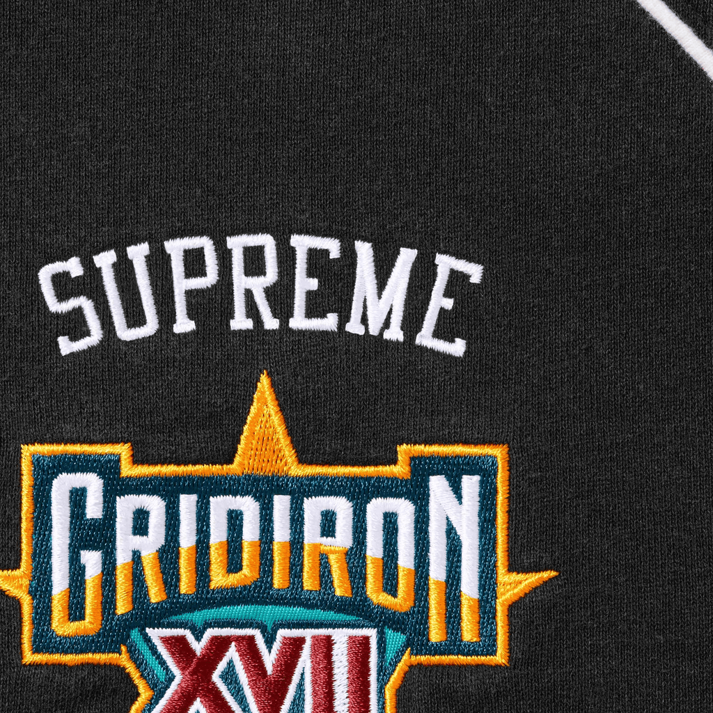 Playoffs Zip Up Hooded Sweatshirt Black