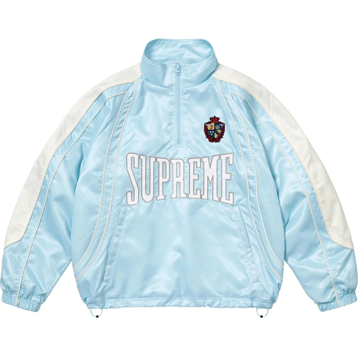 Satin Piping Pullover