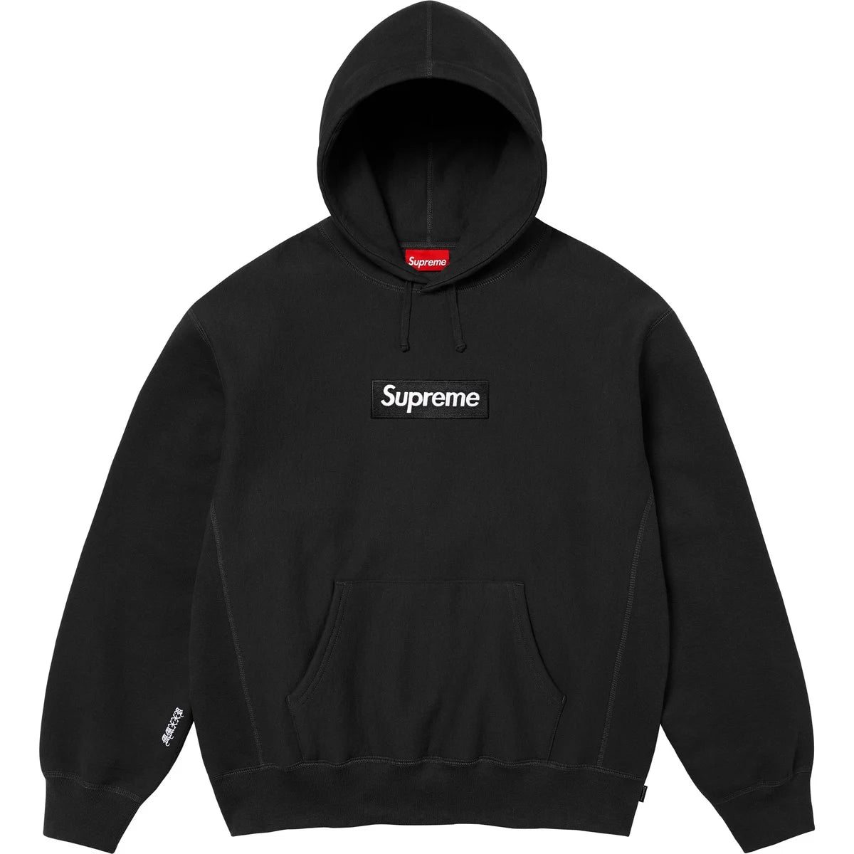 Box Logo Hooded Sweatshirt Heather Black