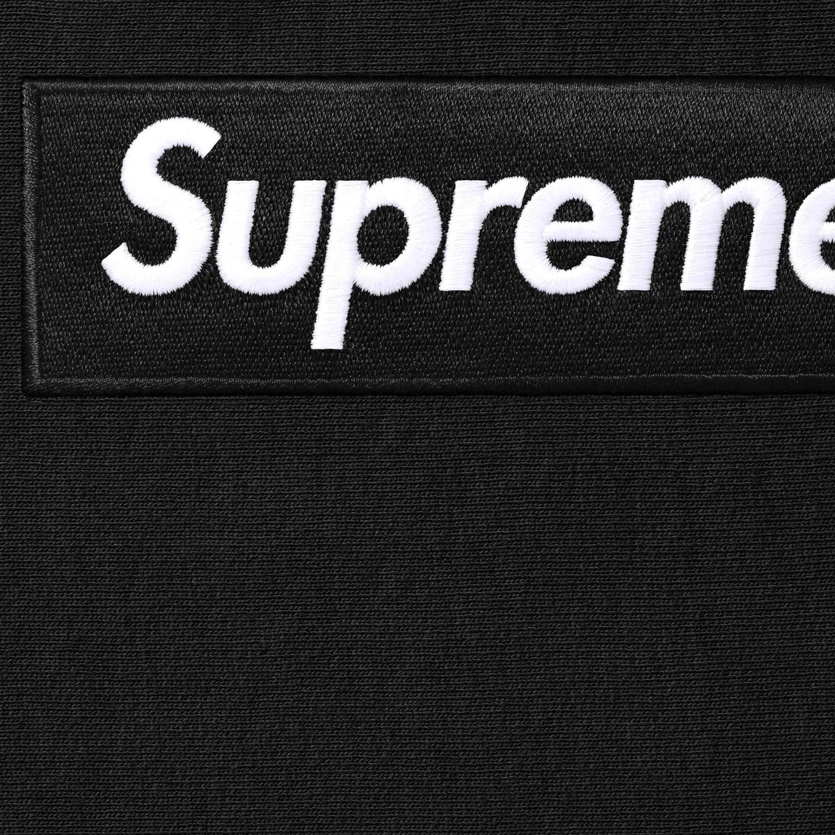 Box Logo Hooded Sweatshirt Heather Black