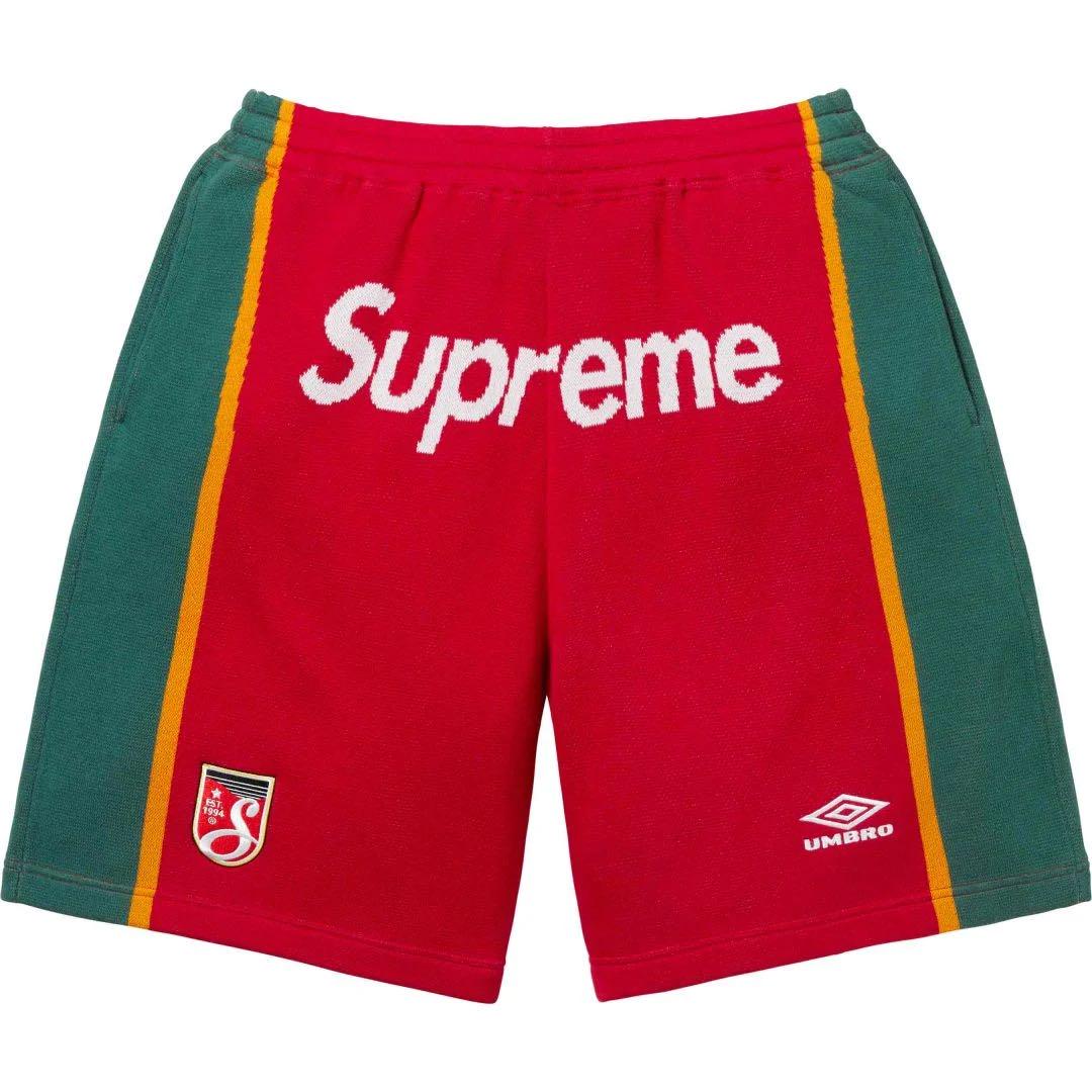 Short Knit Soccer Red