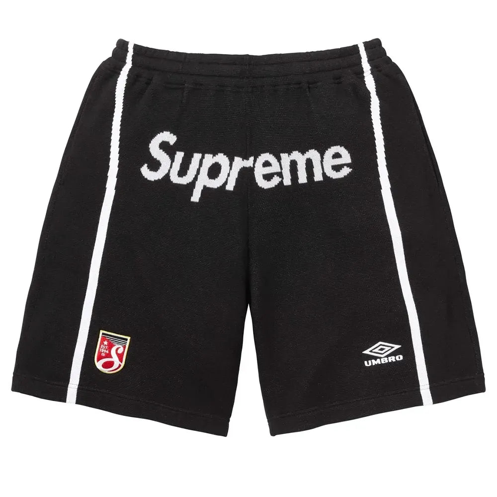 Short Knit Soccer Black