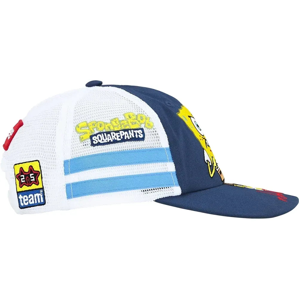 SpongeBob SquarePants Cap Jeff Hamilton Mesh Back 6-Panel Navy