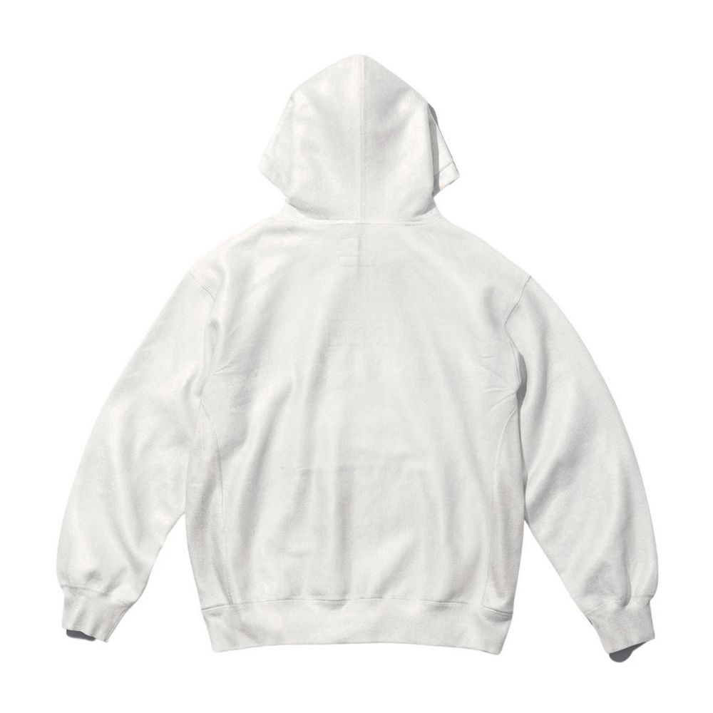 Maison Margiela Moletom Foil Box Logo Hooded White