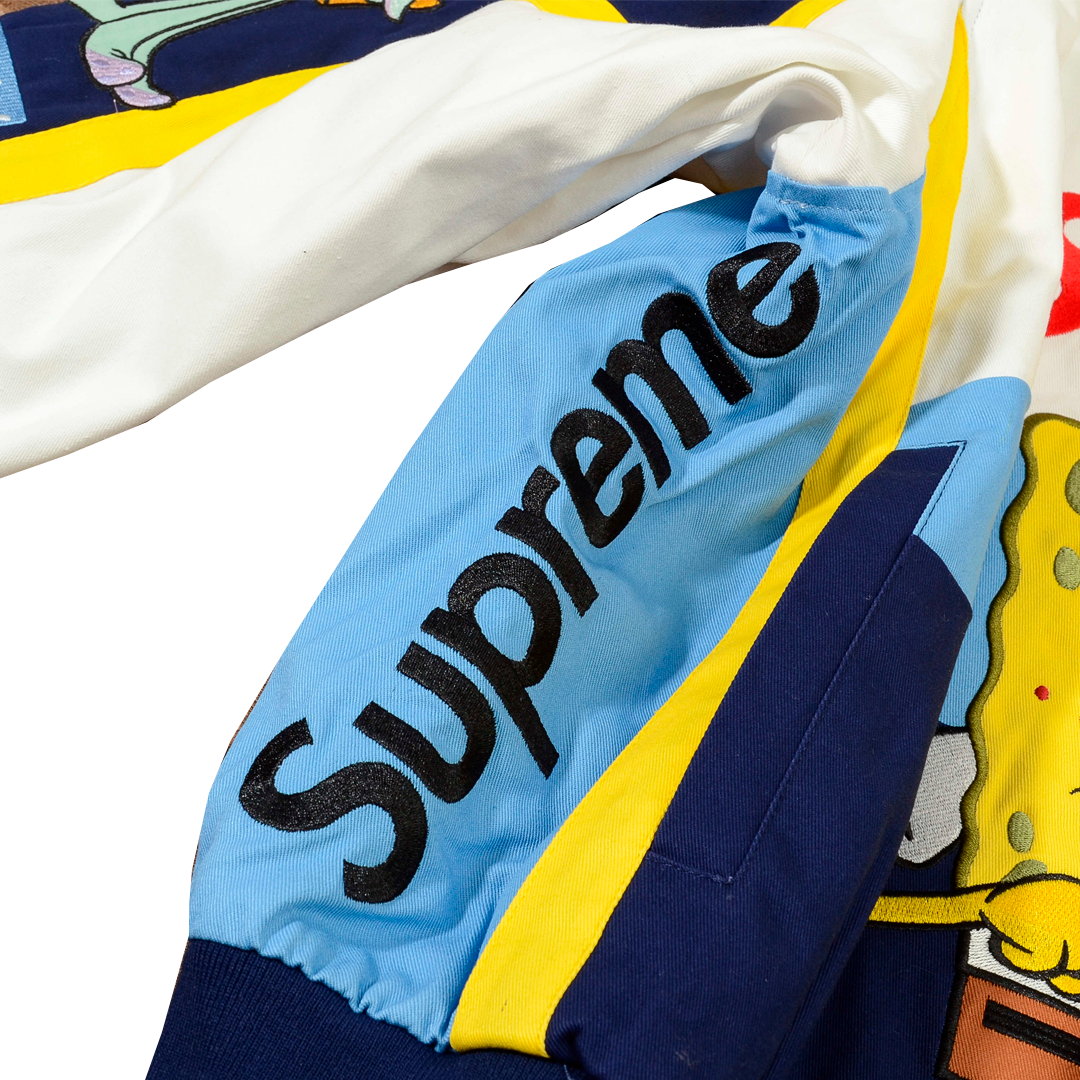 Spongebob Squarepants  Sweatshirt Jeff Hamilton Racing White